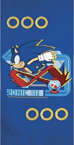 Sonic a sündisznó Ring fürdőlepedő, strand törölköző 70x140cm (Fast Dry)