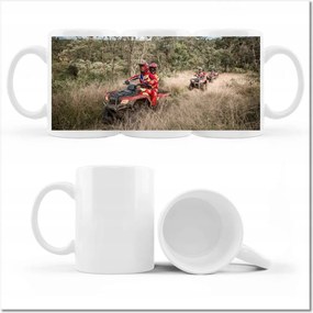 Quad fényképes bögre Négy kerék Terep