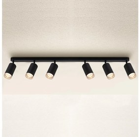 Brilagi Brilagi - Fürdőszobai spotlámpa SELE 6xGU10/30W/230V IP44 fekete BG1655
