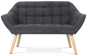 Kétüléses kanapé AK-322 GREY2, szürke