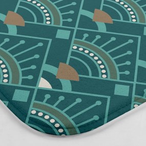 Petróleum színű fürdőszobai kilépő WC-hez 45x45 cm Imperia – douceur d'intérieur