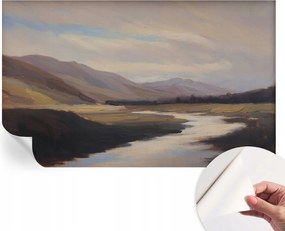 Öntapadós Stílusos Dekoratív Fotótapéta Természetes nyugalom 416x254 cm