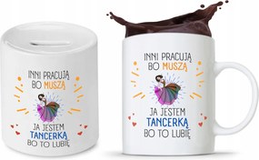 Táncos Szett Bögre Persely Ajándék fényképes nyomtatással