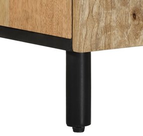 tömör mangófa TV-szekrény 105 x 33 x 46 cm