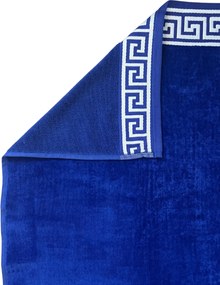 POSEIDON Strandtörölköző navy kék 165x90cm