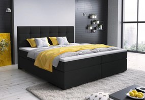 GLOS kárpitozott boxspring ágy, 180x200, cosmic 160