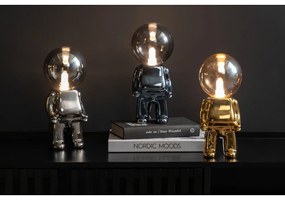 Aranyszínű LED dimmelhető asztali lámpa üveg búrával (magasság 27 cm) Ross – Leitmotiv