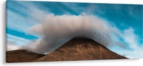 Kép - Felhő a csúcs felett (120x50 cm)