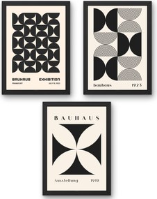 Három darabos poszter szett Bauhaus Exhibition A4-es méret