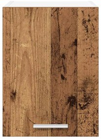 Függő szekrény Riga 2 pcs Régi fa és fehér 30 x 31 x 40 cm