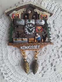 Nagy Hűtőmágnes Német Koemigssee Kakukkos Óra