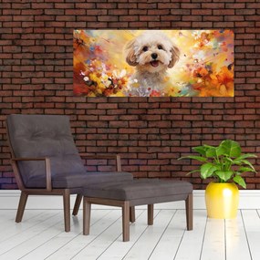 Kép - Boldog kutya (120x50 cm)