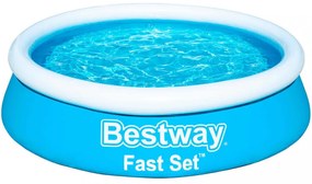 Bestway Fast Set kék kerek felfújható medence 183 x 51 cm