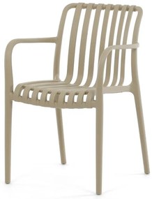 Bézs Műanyag Kerti Szék. CT-X7029 CAP