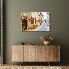 Kép - festői olasz sikátor (90x60 cm)