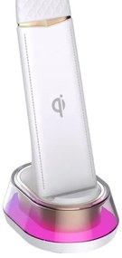 Immax 08974L - CORELLA LED RGB asztali lámpa, 7W, 12 cm, fehér, dimmelhető