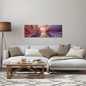 Kép - Arizonai hullámok (órával) (90x30 cm)