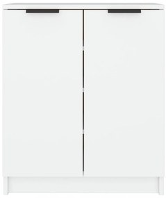 füstös tölgyszínű szerelt fa cipősszekrény 59 x 35 x 70