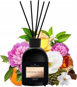 Crystal Noir Aroma diffúzor 250ml pálcikák Luxus illat otthonra