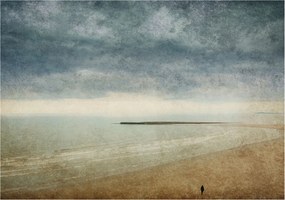 Fotótapéta Flizelin az Otthon szobájába 3D Nosztalgikus tájkép 312x219 Ragasztó