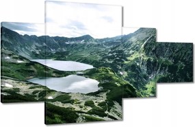 Vászonkép 130x80 Tátra Völgy 5 tó