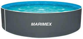 Marimex Orlando medence 3,66 x 0,91 m SZÜRKE + Olympic szkimmer (tömlők és létra nélkül)