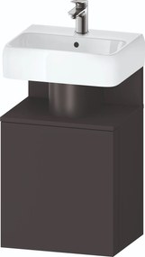 Duravit Qatego szekrény 44x35x64.5 cm Függesztett, mosdó alatti grafit QA4076L49490000