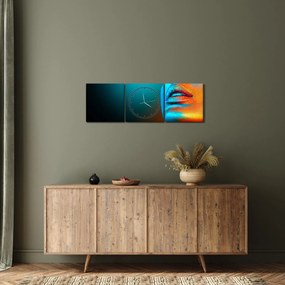 Kép - Csillogó arc (órával) (90x30 cm)