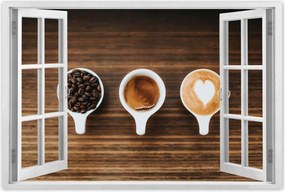 Poszterek 90x60 Kávé a csészék szakértőjének