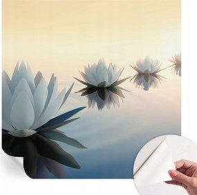 Öntapadós tapéta Fali furnér 3D hatás Nyugodt kilátás 250x250 cm