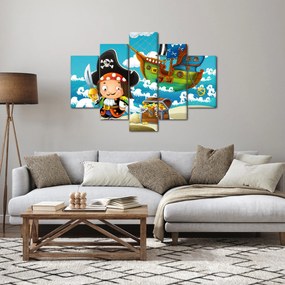 Kép - kalóz kincs (150x105 cm)
