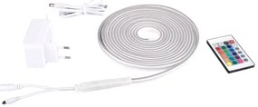 Rabalux 79021 - RGBW LED szalag, 21W, 5 m, IP67, dimmelhető, távirányítóval
