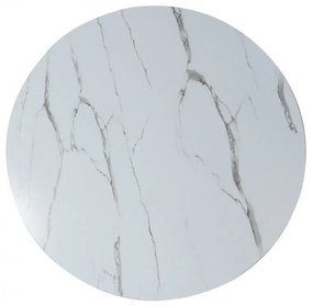 Ideal étkezőasztal márványos 100cm