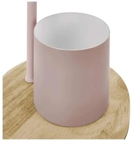 Asztali lámpa POPPY 1xE27/25W/230V rózsaszín