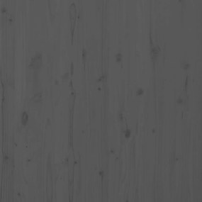 szürke tömör fenyőfa fali fejtámla 141 x 3 x 91,5 cm