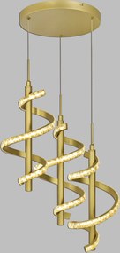 AVIANO LIGHTING 9209-0315 CLARET Modern Led Függesztett Lámpa Matt Arany LED IP20