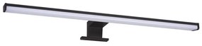 Kanlux 34933 - LED Fürdőszobai tükörvilágítás ASTIM LED/12W/230V IP44 fekete 34933
