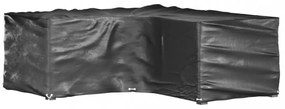 2 db L-alakú kerti bútorhuzat 16 fűzőlyukkal 215 x 215 x 70 cm