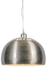 Modern kerek medállámpa acél - Globe