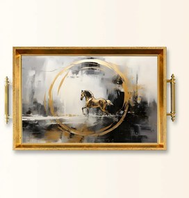 Üveg tálca, 38×24 cm – TPEA9830
