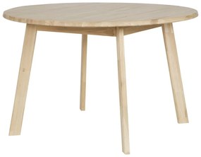 Disc tölgyfa étkezőasztal, ø 120 cm - WOOOD