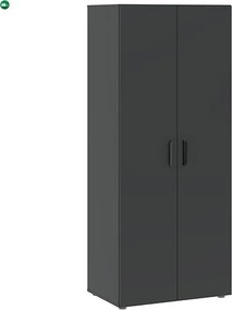 BASIC Ruhásszekrény Antracit Színben 74 cm 2D