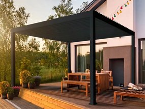 Reflect kerti pergola antracit 3x4 m