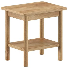 Natúr színű tölgyfa éjjeliszekrény Olive – Vipack