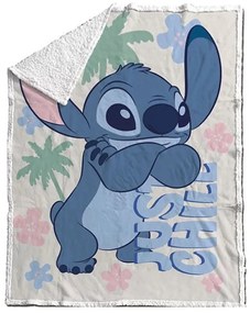 Disney Lilo és Stitch, A csillagkutya Just Chill sherpa takaró 130x170cm