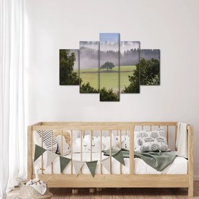 Egy kép a rétről egy fával (150x105 cm)