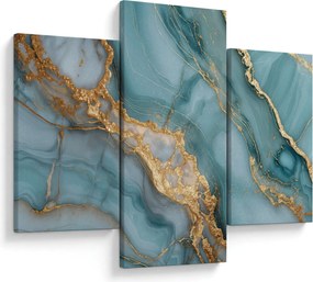 Kép - Türkiz márvány (90x60 cm)