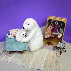 Plüssjáték szett 2 db-os Ptipotos Grobidou – Les Deglingos