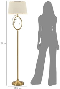 Versailles állólámpa ø 38x170cm