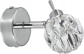 Fali lámpa reflektor króm kristály lámpabúra glamour Candellux